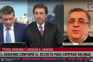 El pase de Pablo Rossi con Eduardo Feinmann