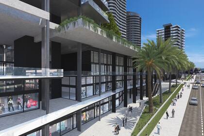 El paseo comercial tendrá su desde la avenida Juan B Justo