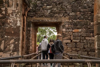 El paseo por las Ruinas de San Ignacio está perfectamente bien organizado.