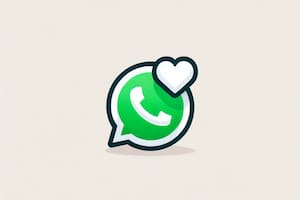 El paso a paso para activar el "modo corazón blanco" en WhatsApp