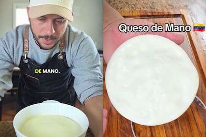 El paso a paso para preparar queso de mano con ingredientes del supermercado y en casa