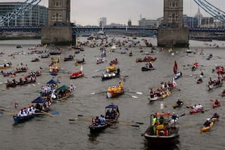 La “alegre colaboración” de tres artistas de la cultura “underground” en Londres