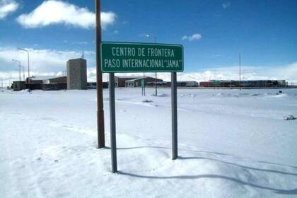 El Paso de Jama, hacia Chile, está cerrado por la acumulación de nieve