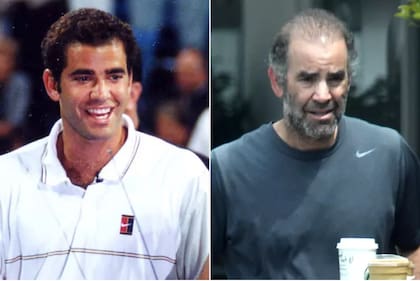 El paso de los años en Pete Sampras (Foto: Daily Mail)