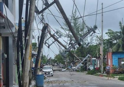 El paso del Huracán Beryl generó severos destrozos en Texas