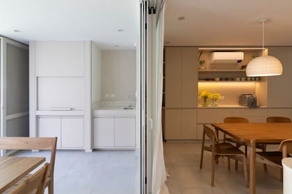 El paso del interior al exterior sin sobresaltos de diseño.