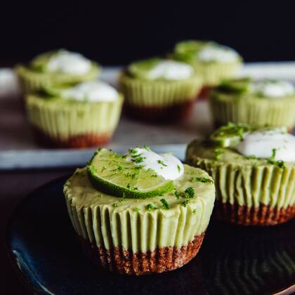 El pastel de aguacate y lima, creación de Loretta Harmes