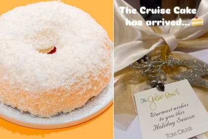 El pastel sin glasear puede congelarse hasta por tres meses. (Glen Powell / Instagram)