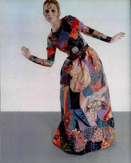 El patchwork de Yves Saint Laurent de 1969