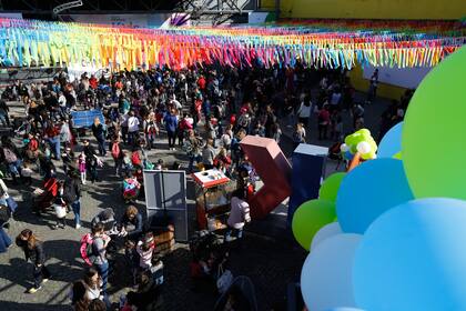 El patio del C.C. Konex recibió a miles de chicos durante el MFM Kids.