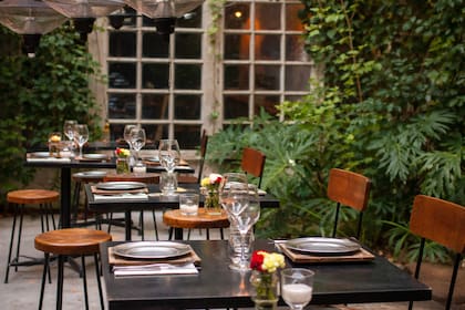 El patio-jardín, un oasis en medio de la ciudad