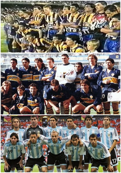 El Pato Abbondanzieri y un récord que no compartirá jamás en la historia con nadie: es el único que jugó con Kempes, con Maradona y con Messi, los tres número 10 que salieron campeones del mundo en 1978, 1986 y 2022