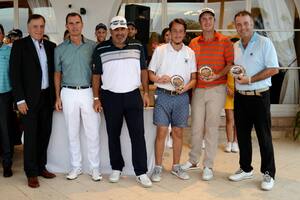 Golf: comienza el Abierto del Centro, con el Pato Cabrera y el Gato Romero