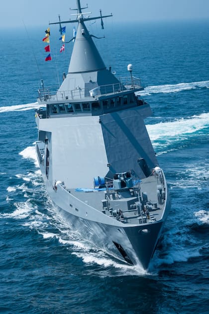El patrullero oceánico ARA Contraalmirante Cordero