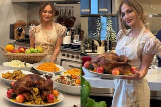 El detalle latino en la mesa de Thanksgiving de Jennifer López que expuso el orgullo por su origen