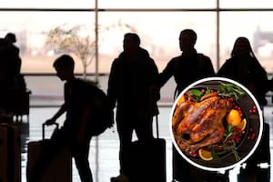El pavo horneado para Acción de Gracias se puede llevar en el avión, según la normativa de la TSA (Archivo)