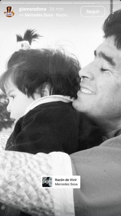 El peculiar posteo de Gianinna Maradona a minutos de confirmarse su separación de Daniel Osvaldo