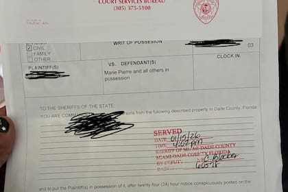 El pedido de ayuda se dirigió especialmente a la comunidad haitiana