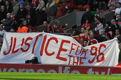 El pedido de justicia de los hinchas de Liverpool