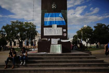 El pedido de justicia por el femicidio de Úrsula Bahillo, en la localidad de Rojas