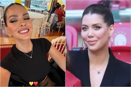 El peinado de la China Suárez en la celebración del Galatasaray se asemejó al de Wanda en un festejo pasado del club turco