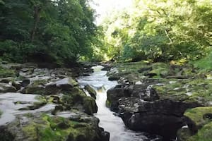El peligroso río se encuentra en el norte de Inglaterra (Foto: Lad Bible)
