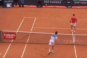 El enojo de Djokovic por un pelotazo de Norrie y la respuesta del serbio