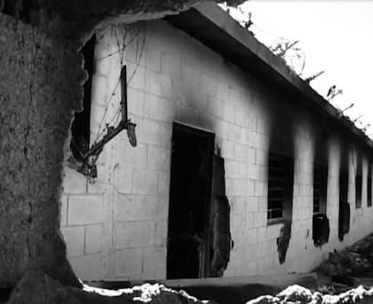 El penal de Magdalena, tras el incendio