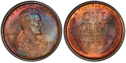 El penny Lincoln se introdujo en 1909 y continua a día de hoy
