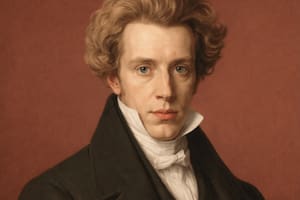 Søren Kierkegaard, filósofo danés: “La vida no es un problema a ser resuelto, sino una realidad que debe ser experimentada”