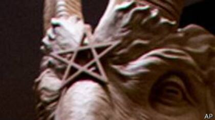 El pentáculo es ampliamente reconocido como un símbolo satánico y a menudo aparece de forma invertida