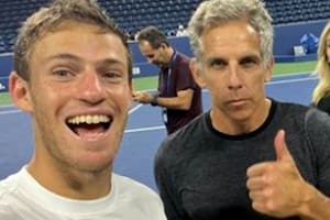 El mensaje de Ben Stiller para el Peque Schwartzman luego de su último partido en un torneo de Grand Slam