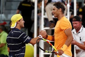 Schwartzman perdió ante Rafael Nadal y quedó eliminado de Madrid