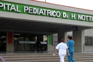 Tiene 2 años y lo mordió su perro: quedó internado con fractura de cráneo y perdió cuero cabelludo