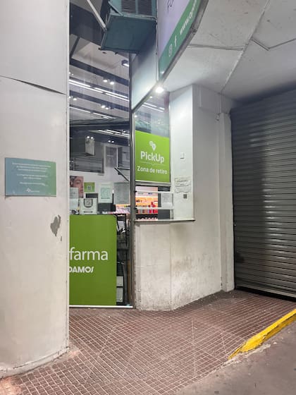 El pequeño mostrado por donde atiende Nancy a los clientes
(Foto: Aldana Rizzuto)