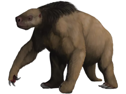 El perezoso terrestre gigante habitó en la Edad del Hielo y se cree que algunos llegaron a pesar 1000 kilos