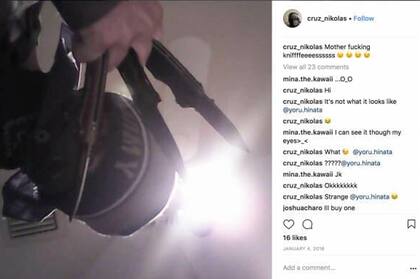 El perfil de Instagram del joven ya no figura en la red social