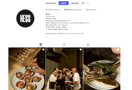 El perfil de Ness, el restaurante que eligió el equipo de Bad Bunny para la previa a River