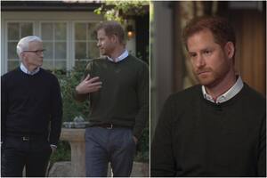 El periodista Anderson Cooper entrevistó al príncipe Harry previo a la publicación del libro Spare, en el que revela varios episodios complejos de su vida