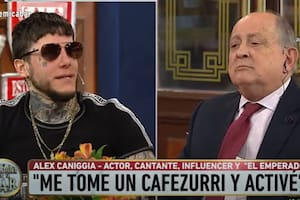 El periodista Chiche Gelblung cuestionó las declaraciones de Alex Caniggia en Polémica en el bar
