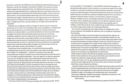 El periodista de policiales de eltrece narró en una carta todo lo que atraviesa