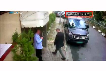 Jamal Khashoggi entró en el consulado de Arabia Saudita en Estambul, Turquía, el 2 de octubre de 2018 y no volvió a salir