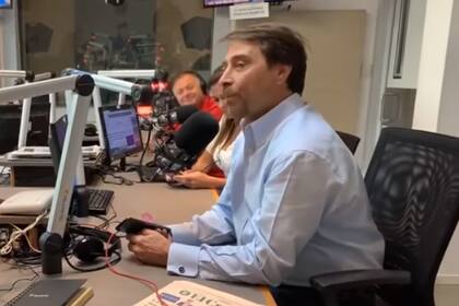 Eduardo Feinmann estuvo en radio La Red desde febrero de 2018