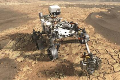 El Perseverance, en Marte