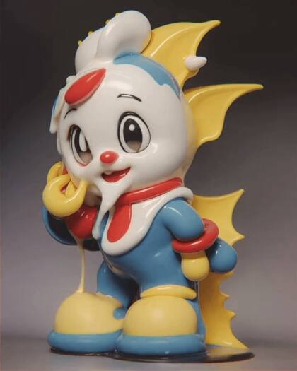 El personaje de Mibi, creado por los hermanos Cardona