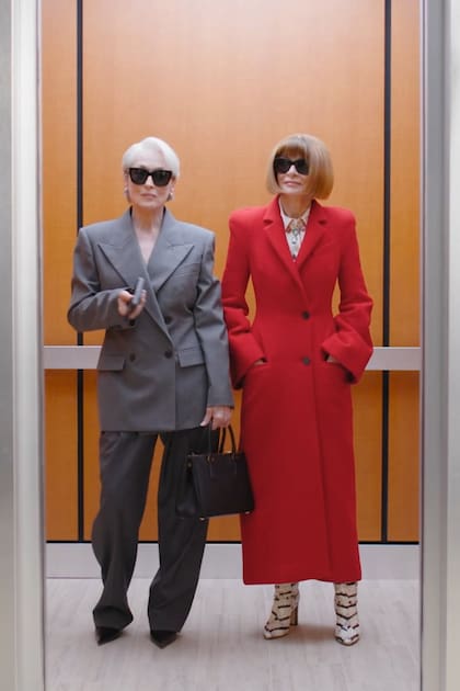 El personaje de Miranda Priestly en El diablo viste a la moda estuvo inspirado en Anna Wintour (Foto: Vogue)