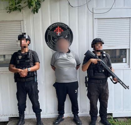 El peruano detenido en el bínker de Chacarita