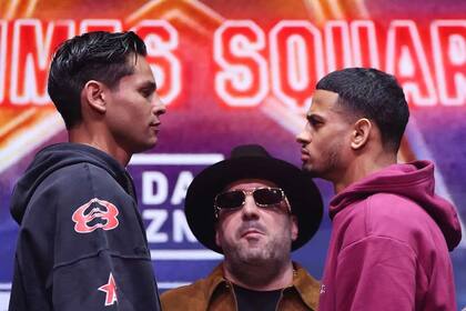 El pesaje entre García y Romero