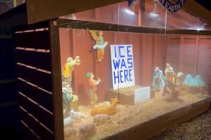 Por qué en EE.UU. el pesebre se convirtió en un símbolo de resistencia contra Trump
