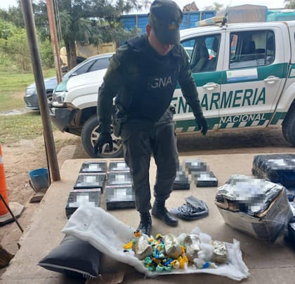 El peso de dos almohadas superaba ampliamente los valores normales para este tipo de objetos (Foto: Argentina.gob.ar)
